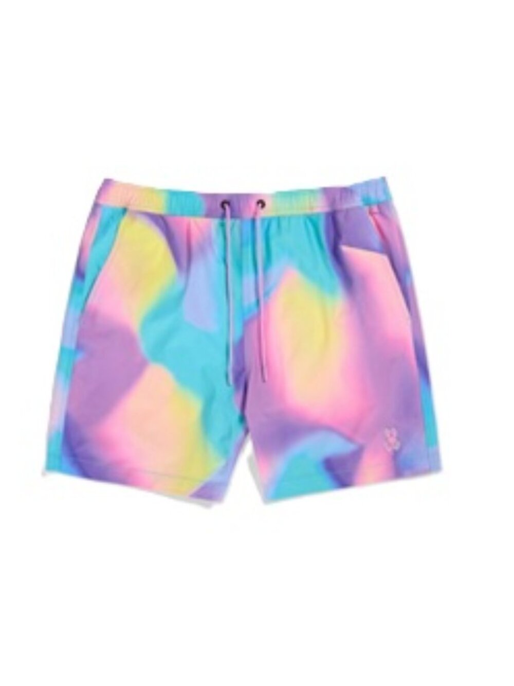 NWT Psycho Bunny Tyler Print Swim Trunk Big & Tall  XXL Multi Violet.